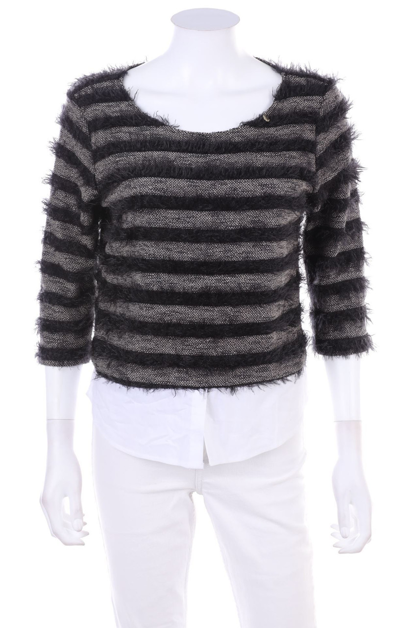 RINASCIMENTO - Strick-Pullover im Layer Look - XS