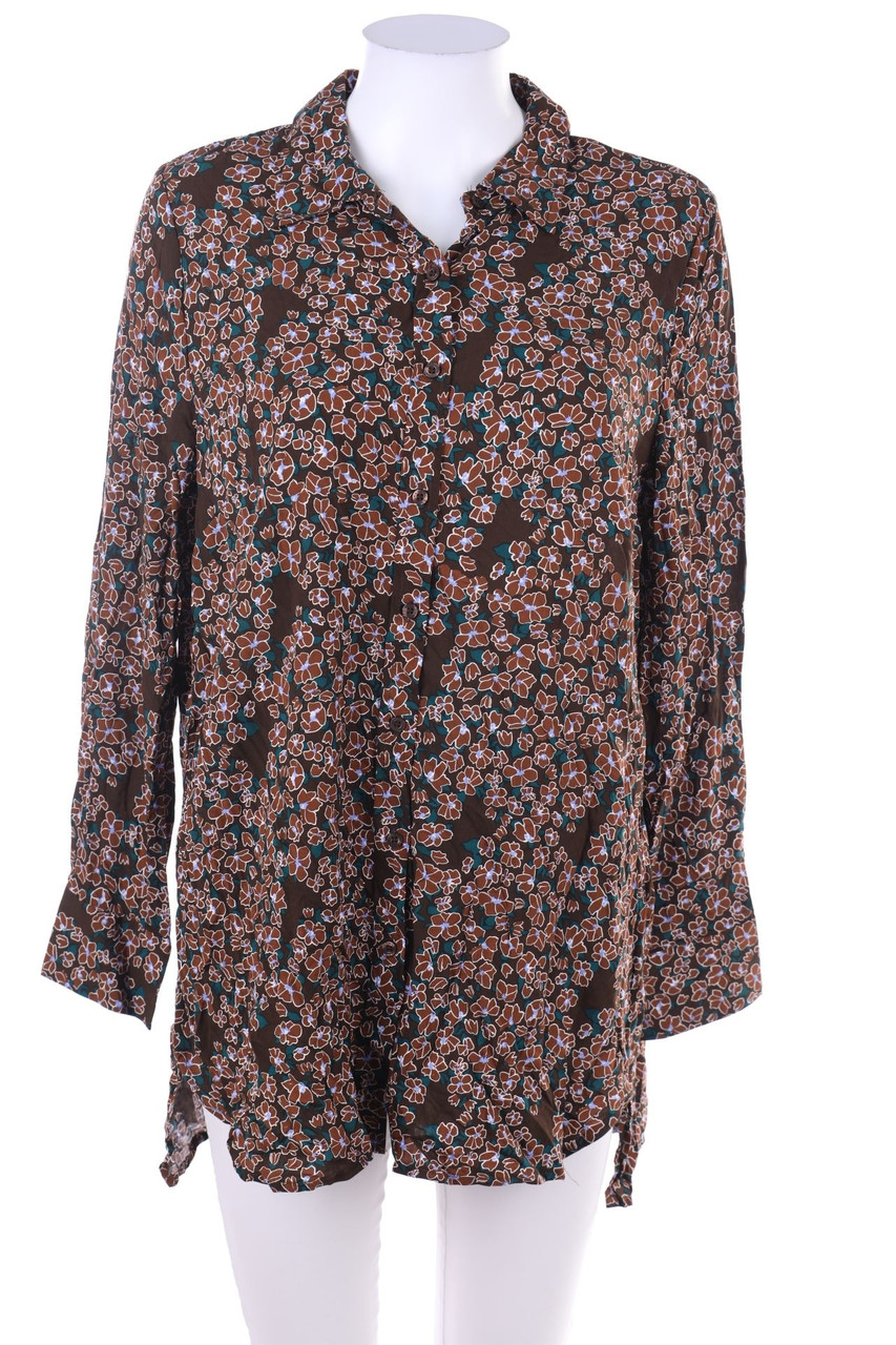 BROADWAY - Bluse mit Blumen-Print - M