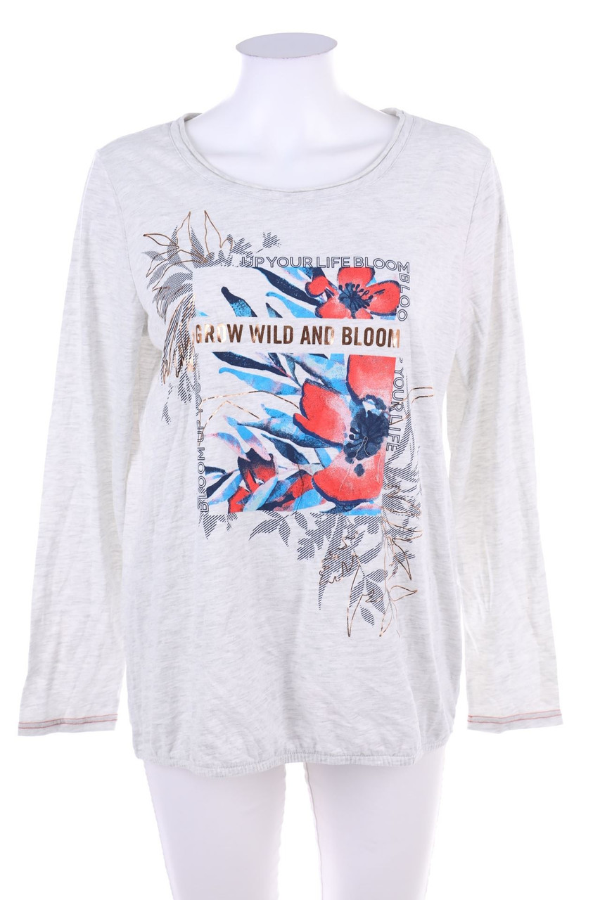 CECIL - Longsleeve-Shirt mit Print - M