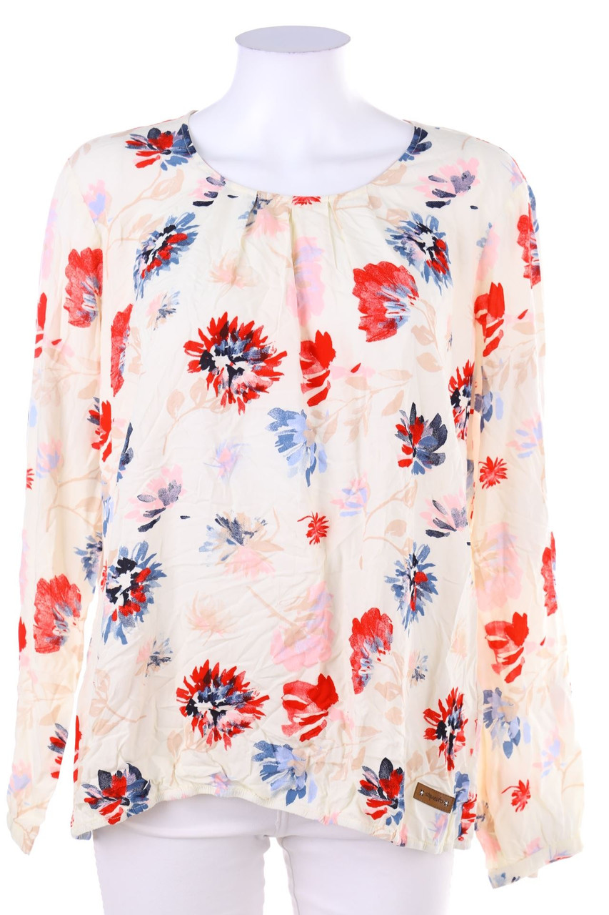Soquesto - Bluse mit Blumen-Print - D 40