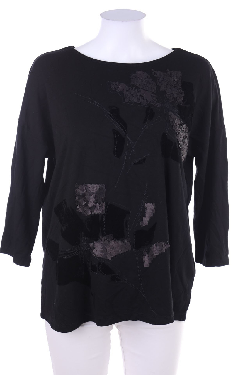GERRY WEBER - 3/4-Arm-Shirt mit Pailletten - D 40