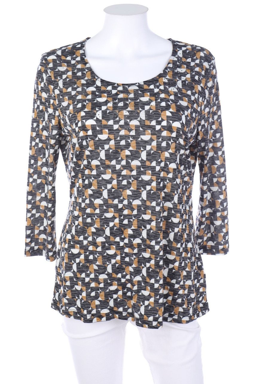 GERRY WEBER - 3/4-Arm-Shirt mit Geo-Print - D 38