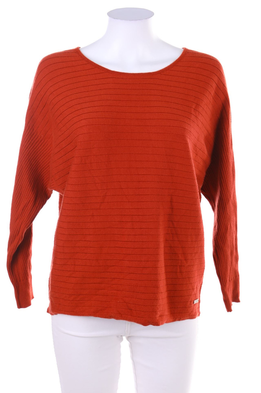 BROADWAY - Batwing-Pullover mit Streifen - M