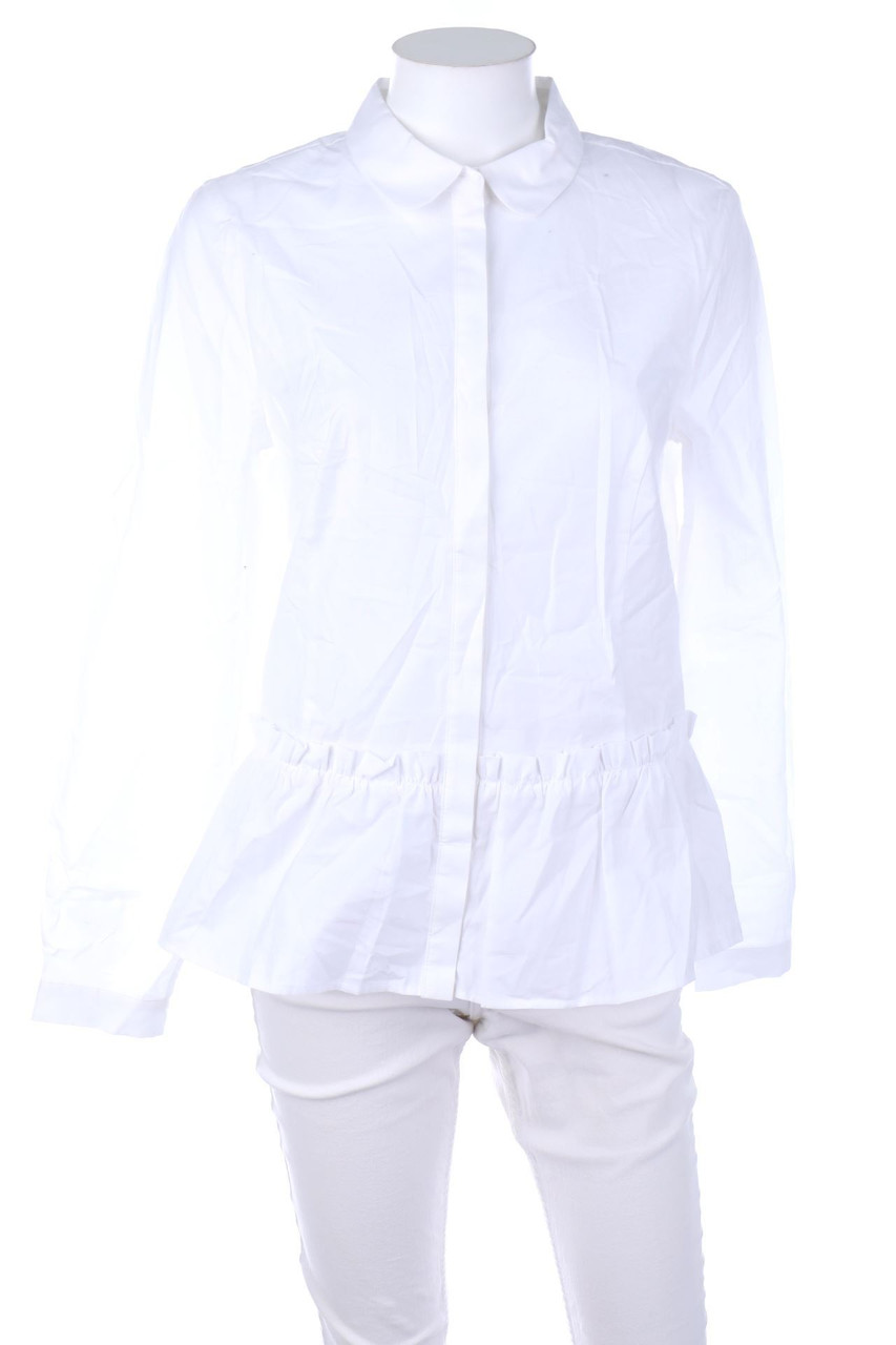 Enna - Hemd-Bluse mit Raffungen - D 38