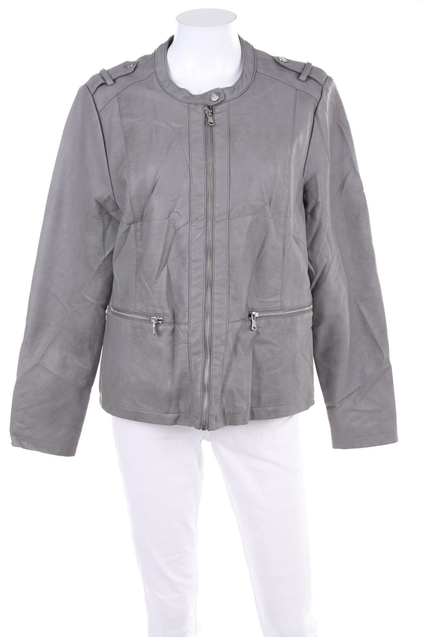 cache cache - Kunstlederjacke mit Riegeln - L