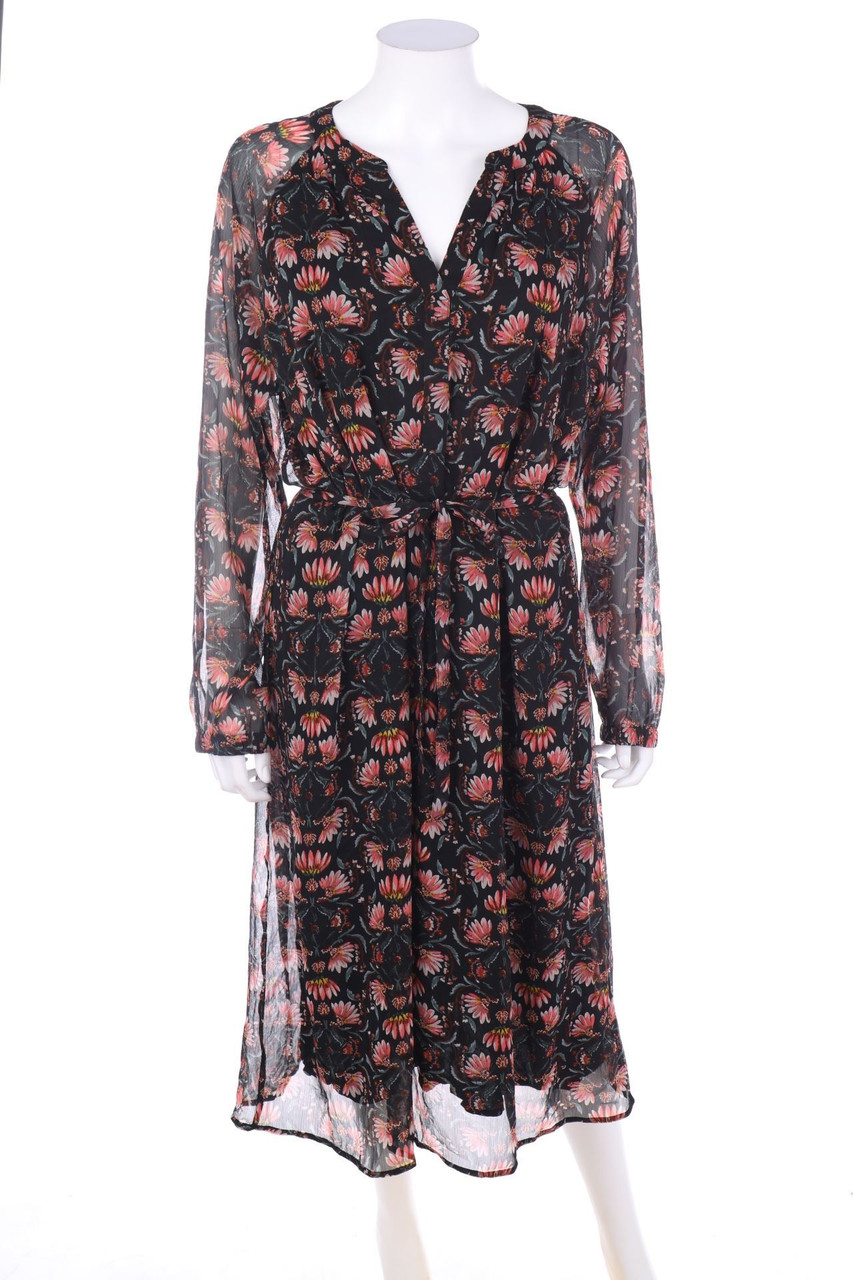 Street One - Midikleid mit Blumen-Print - D 36