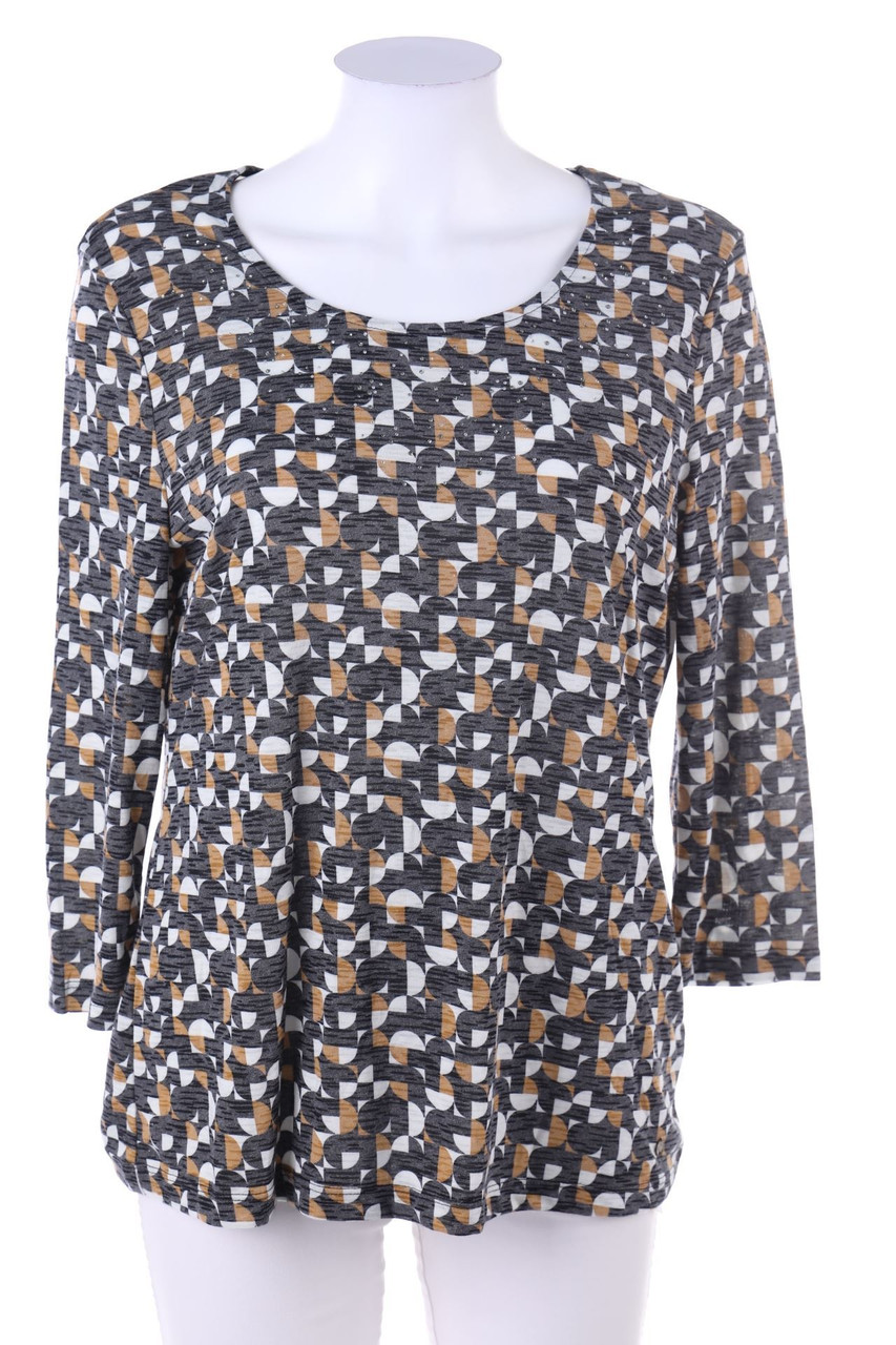 GERRY WEBER - 3/4-Arm-Shirt mit Print - D 40