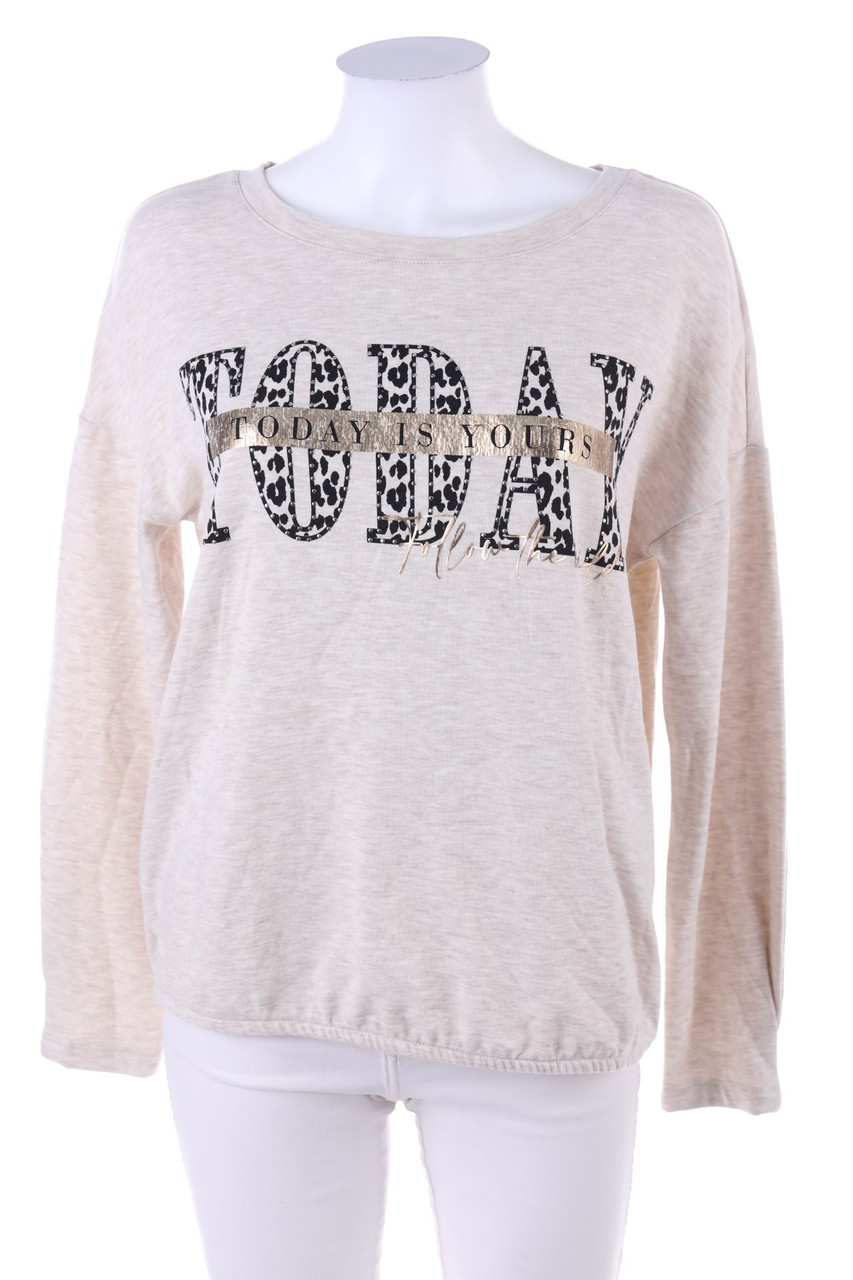 Street One - Longsleeve-Shirt mit Print - D 38