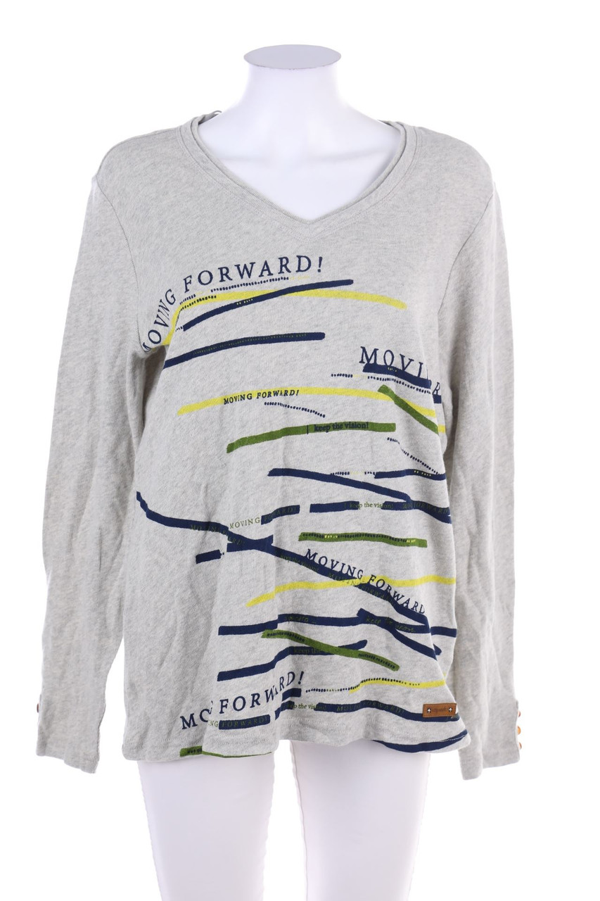 Soquesto - Longsleeve-Shirt mit Print - D 40