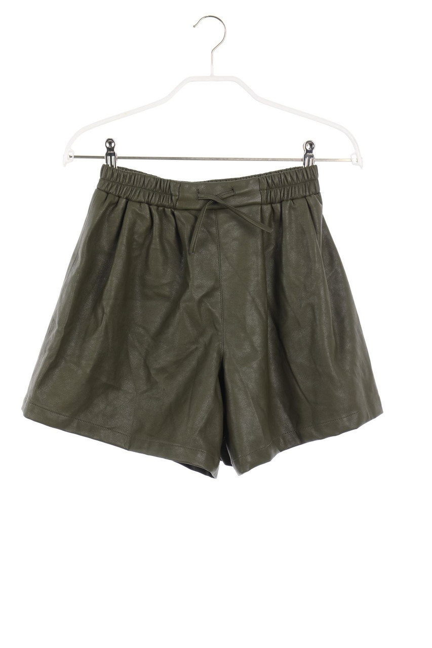 ZARA - Faux Leather-Shorts - 164