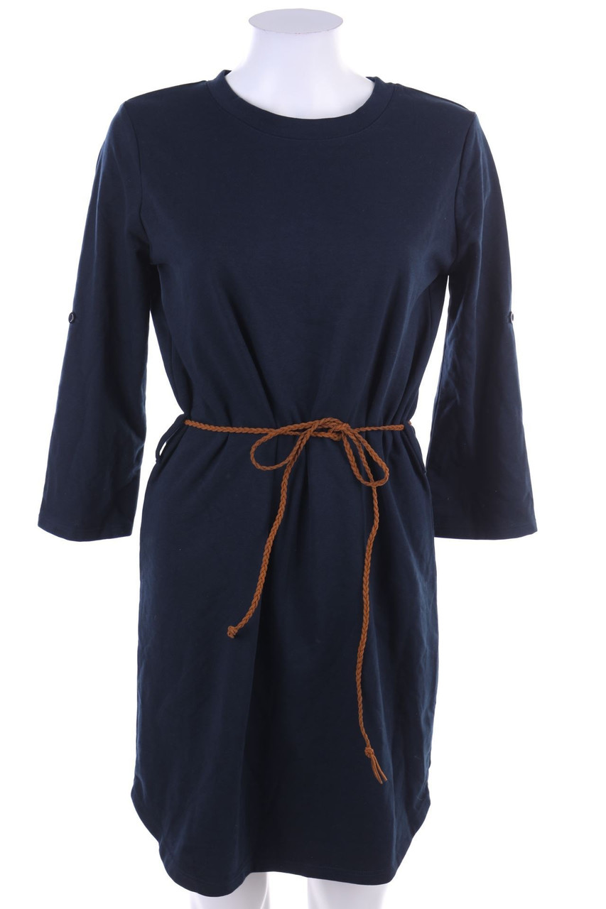 JAQUELINE DE YOUNG - Kleid aus Baumwoll-Mix mit 3/4-Ärmel - S