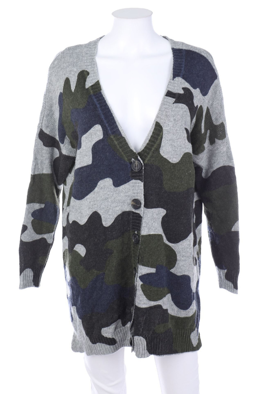 ONLY - Long-Camouflage-Cardigan - M