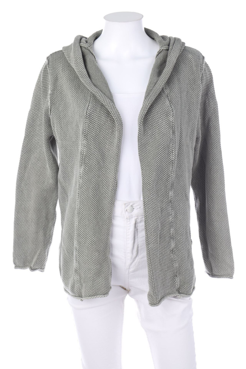 REVIEW - Cardigan mit Kapuze - M
