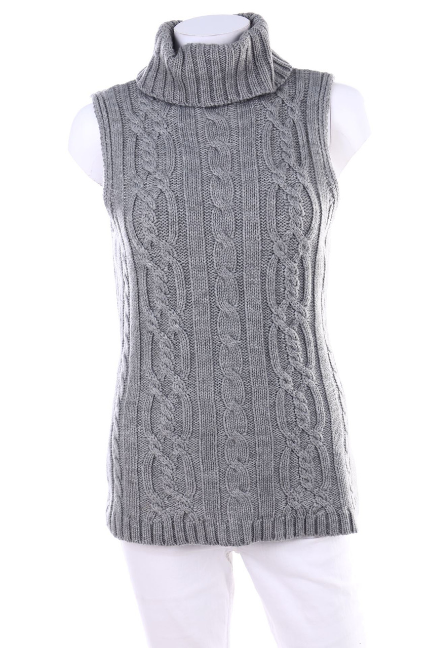 3 SUISSES - Strick-Top mit Wolle - M