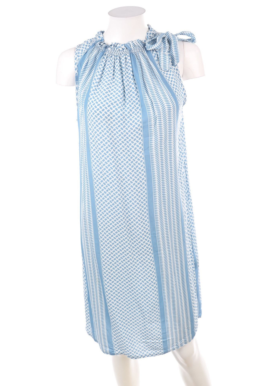 Ohne Label - Kleid mit Muster - D 42-44