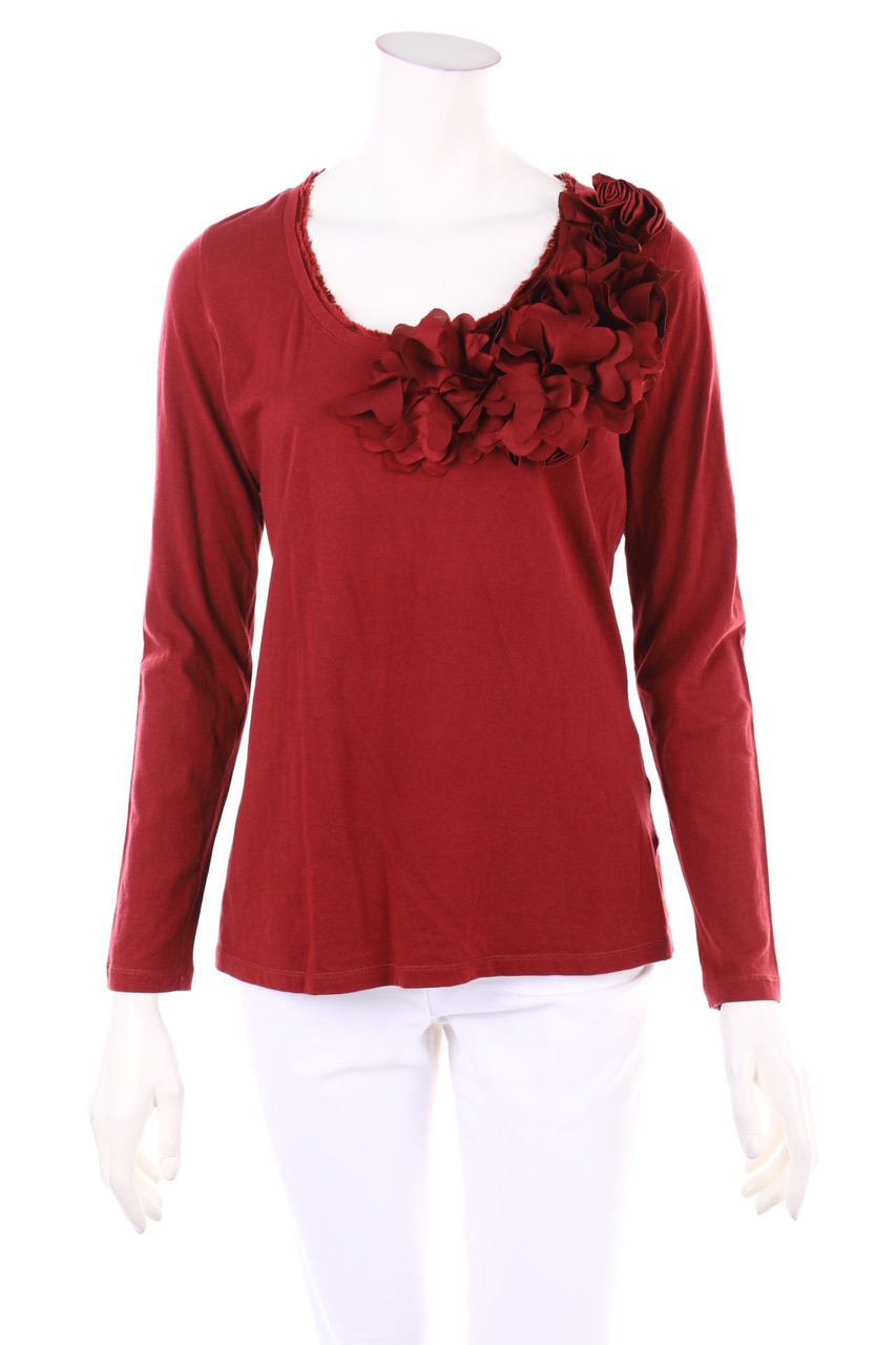 LIU JO JEANS - Longsleeve-Shirt mit Applikationen - L