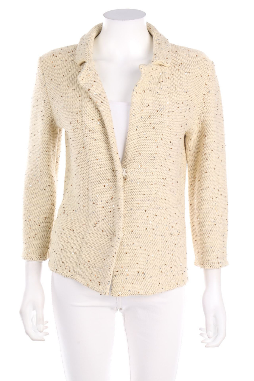 Max Mara WEEKEND - Cardigan mit Pailletten - M