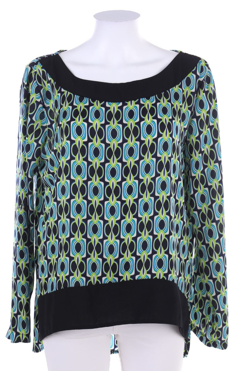 vestino - Print-Vokuhila-Bluse - D 42