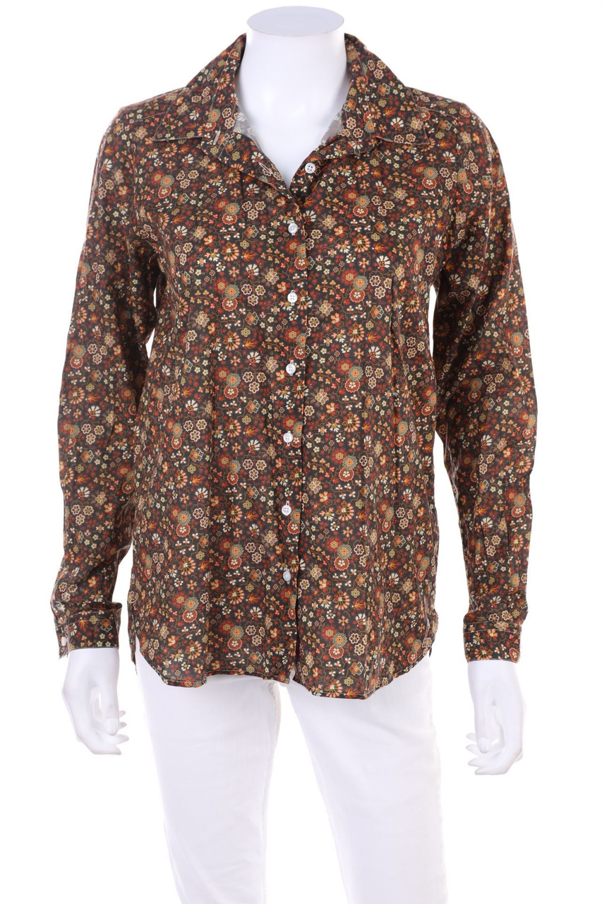 LE CLUB an hommage à la mer - Hemd-Bluse mit Blumen-Print - L