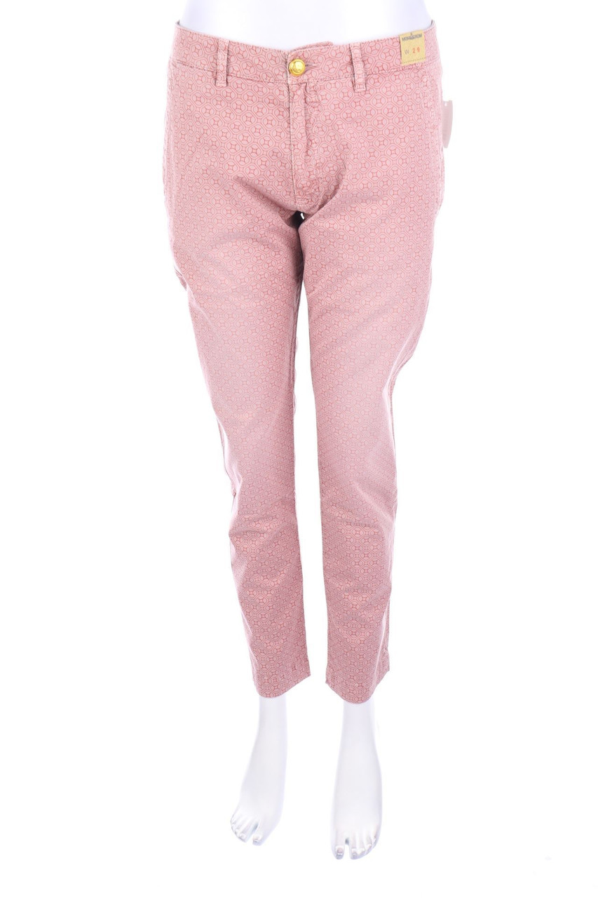 MONOCROM - Hose mit Geo-Print - W29