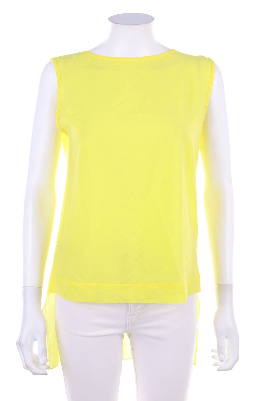 MIA SULIMAN - Vokuhila-Blusentop mit tiefem Rückenausschnitt - D 36