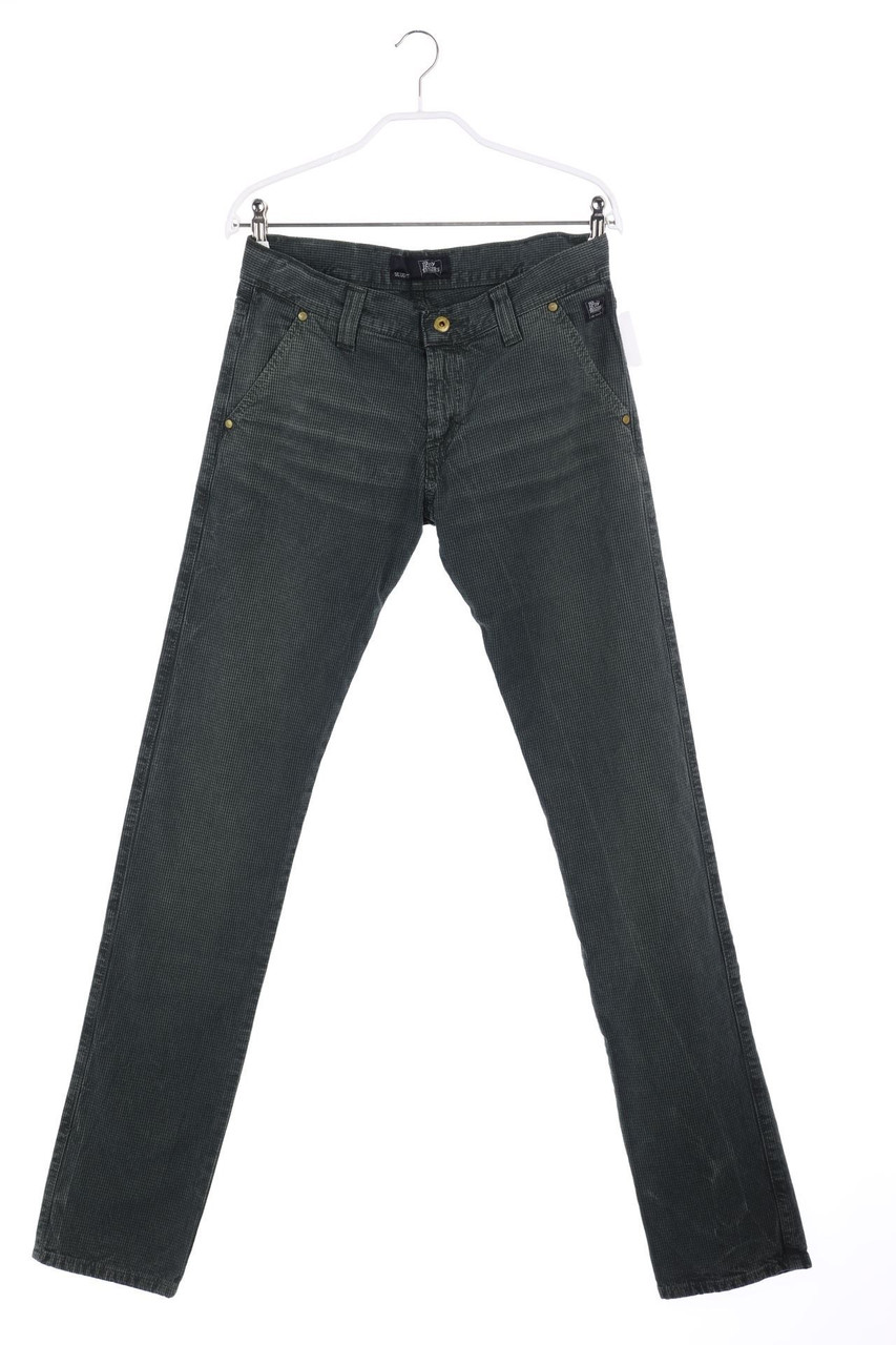ROY ROGER´S - Slim Jeans mit Hahnentritt-Muster - W30