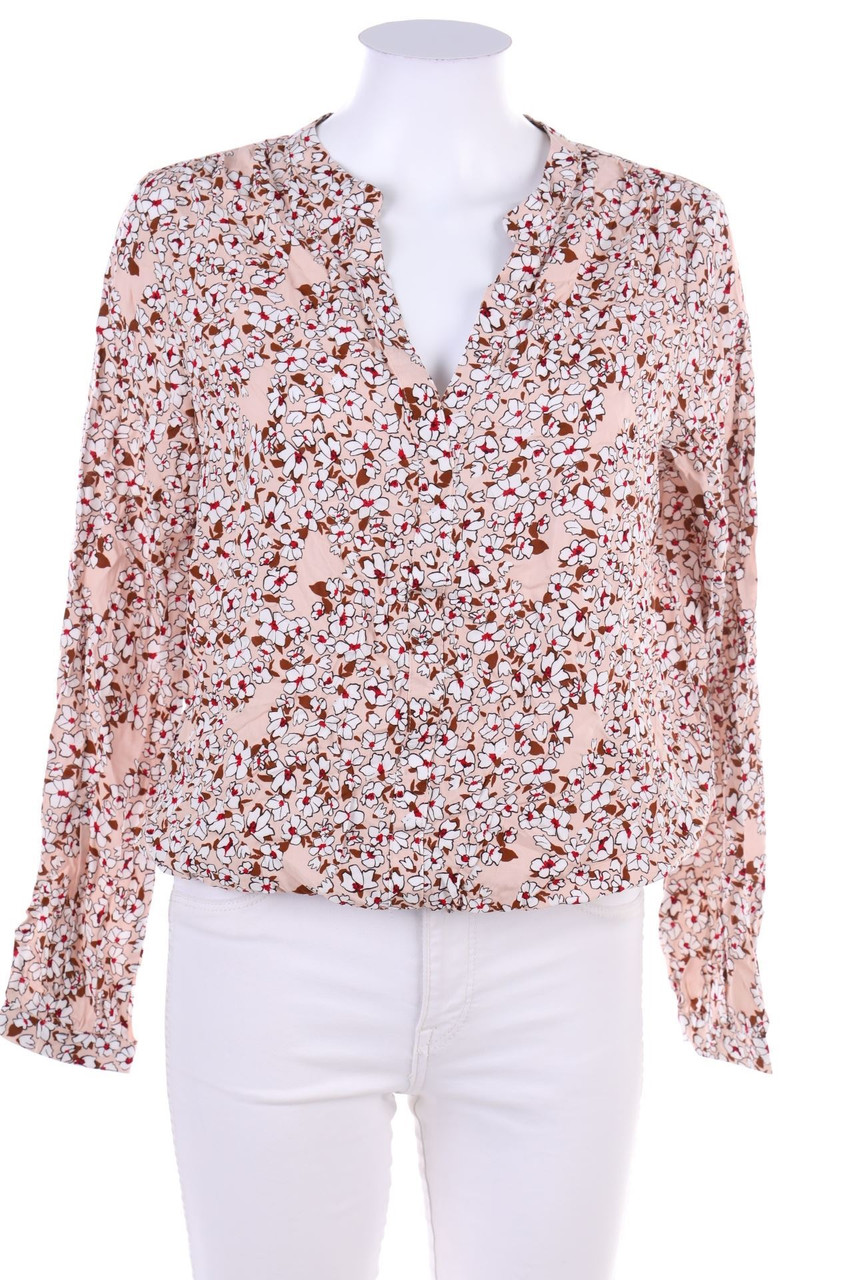 BROADWAY - Bluse mit Blumen-Print - M