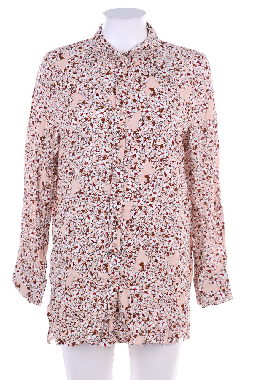 BROADWAY - Hemd-Bluse mit Blumen-Print - M