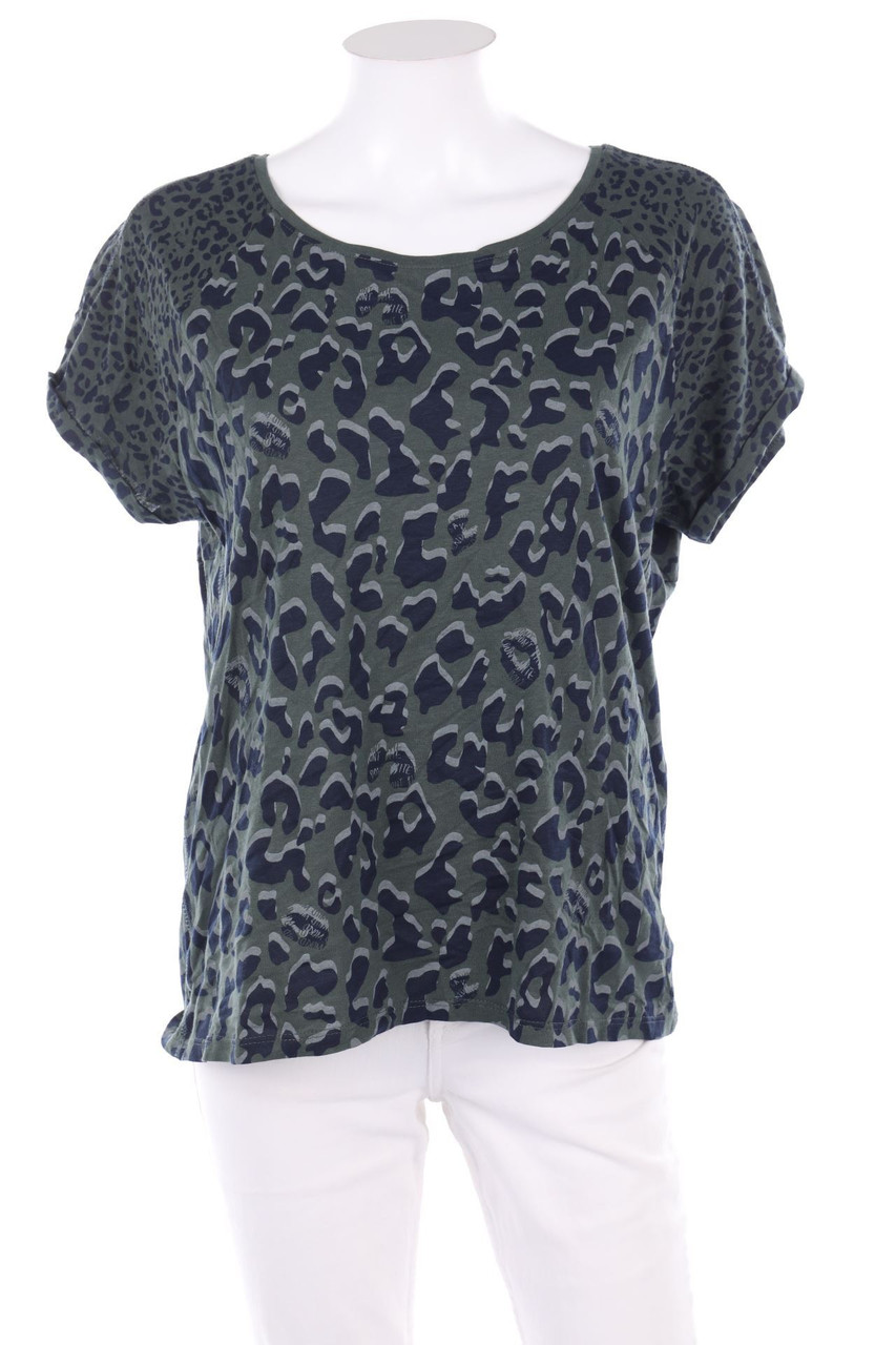CECIL - Kurzarm-Shirt mit Animal-Print - M