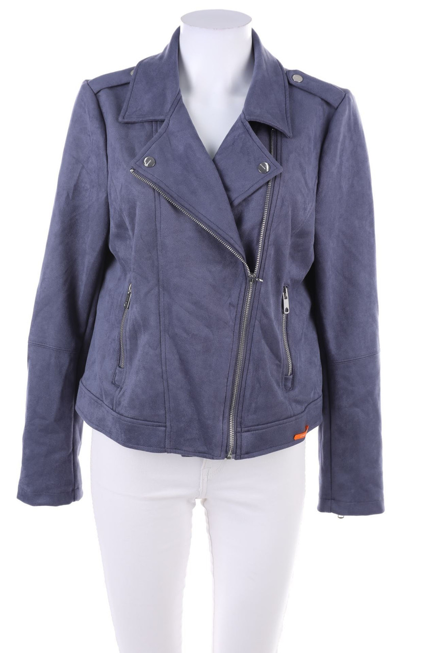 Street One - Kunstlederjacke im Biker-Stil - D 40