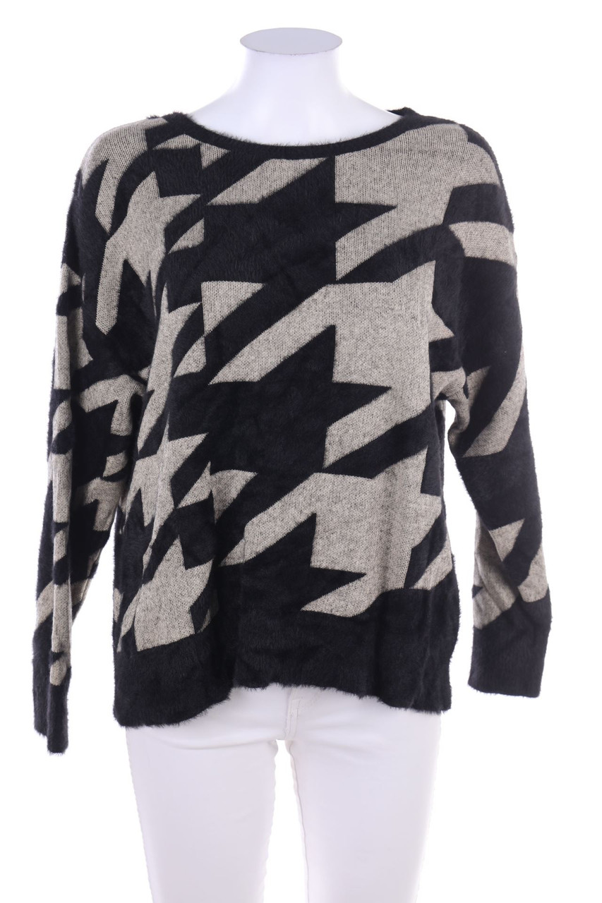 Street One - Strick-Pullover mit Karo-Muster - D 40