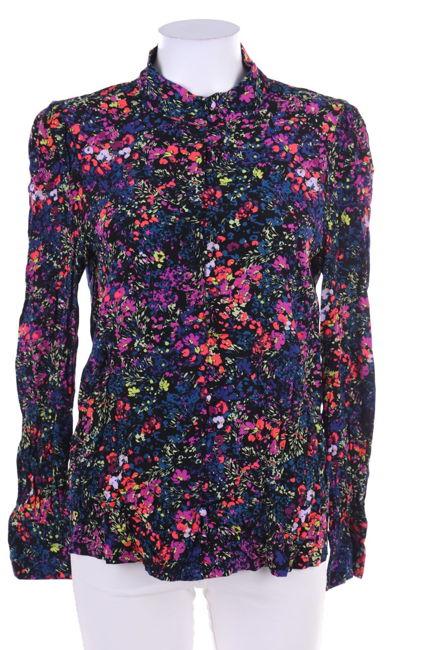 VERO MODA - Bluse mit Blumen-Print - M