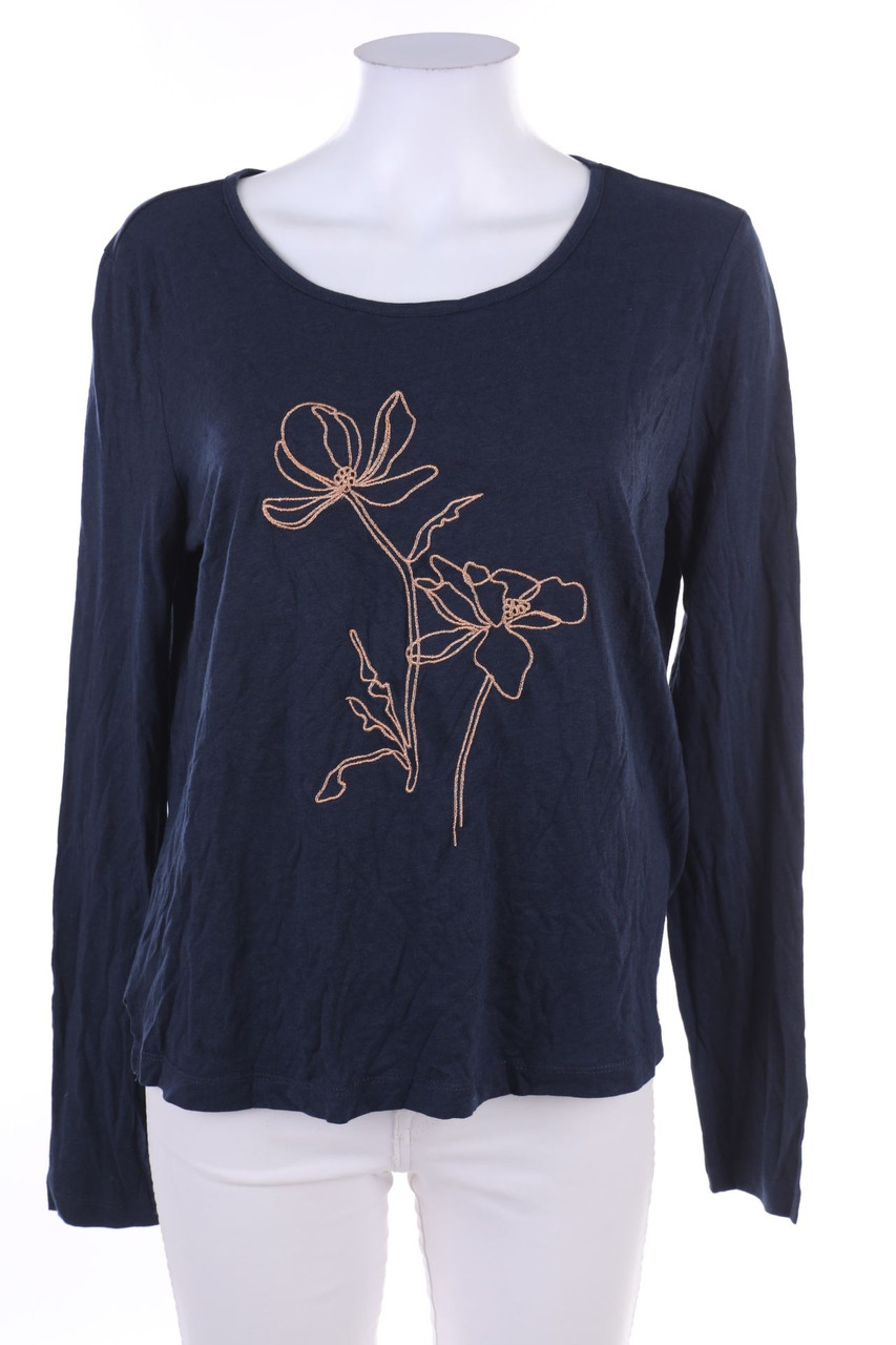 BROADWAY - Longsleeve-Shirt mit Stickereien - M