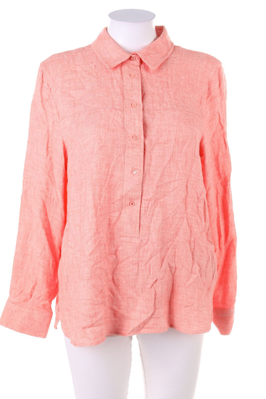 Street One - Bluse mit Krempel-Ärmeln - D 40