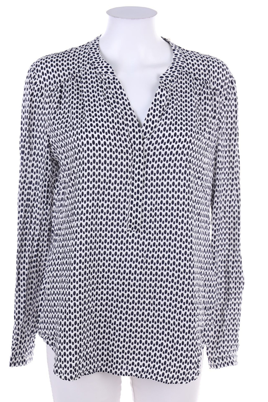 TAIFUN - Bluse mit Krempel-Ärmeln - D 40