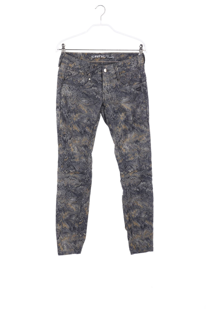 GANG - Skinny-Jeans mit Print - W28