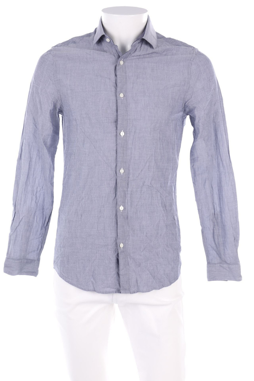 H&M - gestreiftes Hemd aus Baumwolle - S