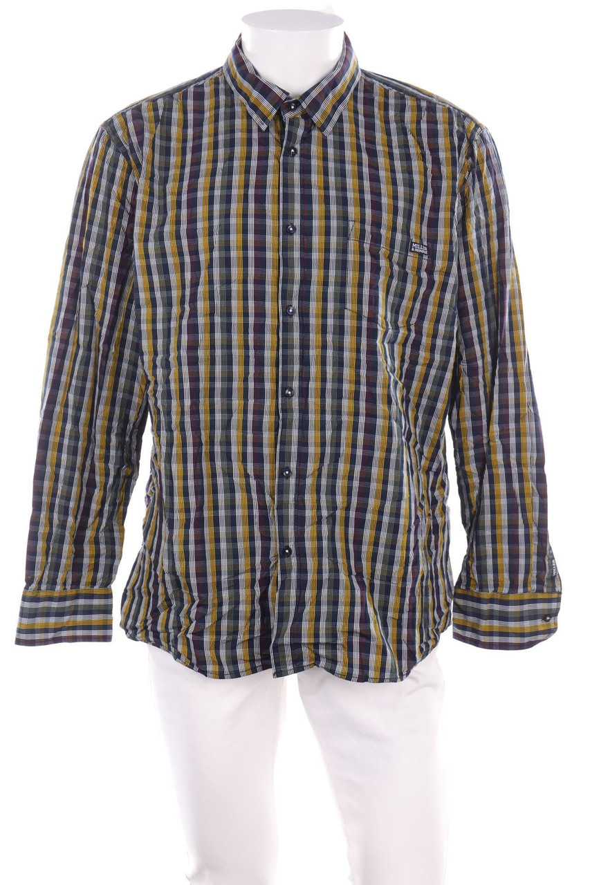 MILLER & MONROE - Karo-Hemd aus Baumwolle - XXL