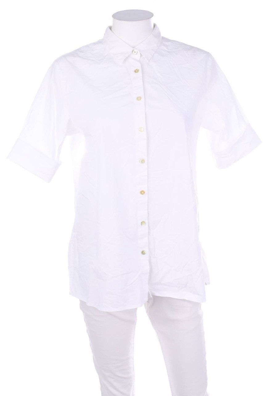 SEIDENSTICKER - Hemd-Bluse mit kurzem Ärmel - D 38