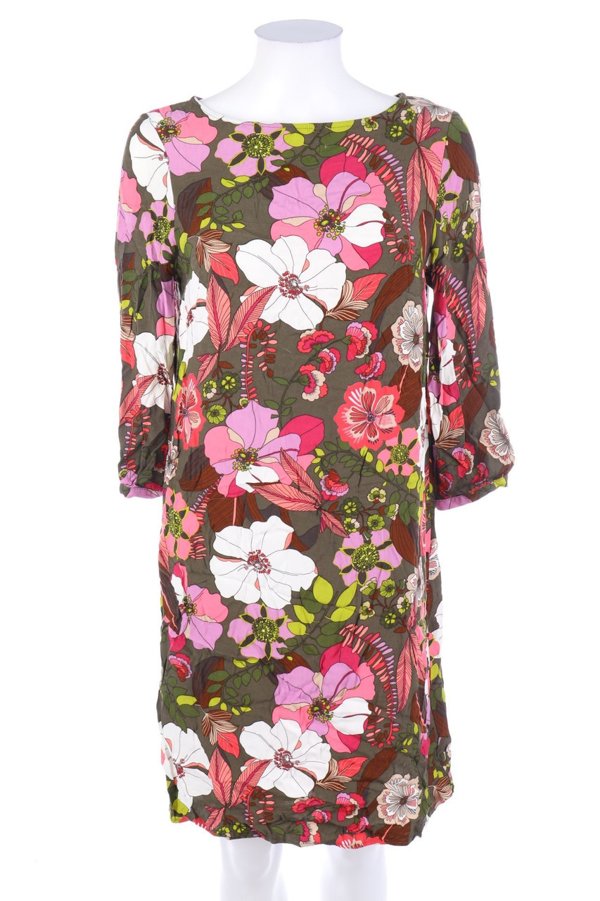 CANDA PREMIUM by C&A - Kleid aus Viskose mit Blumen-Print - D 36