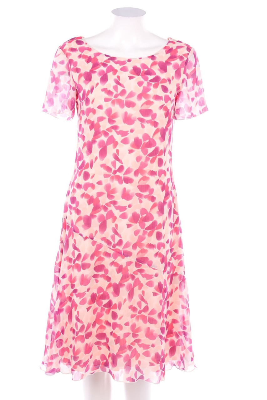 DAMART - Abendkleid mit Blumen-Print - D 38