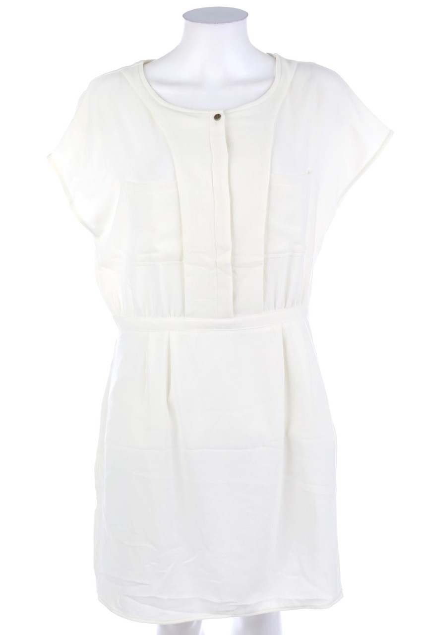 LAURA CLEMENT - Kleid mit aufgesetzten Taschen - D 40