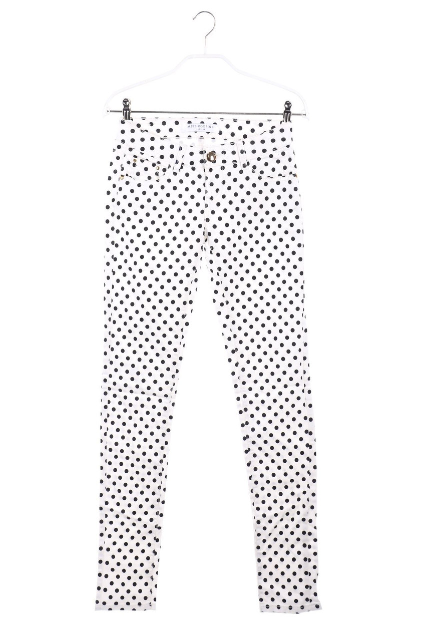 MISS KOOPINE - Jeans mit Punkten - D 36