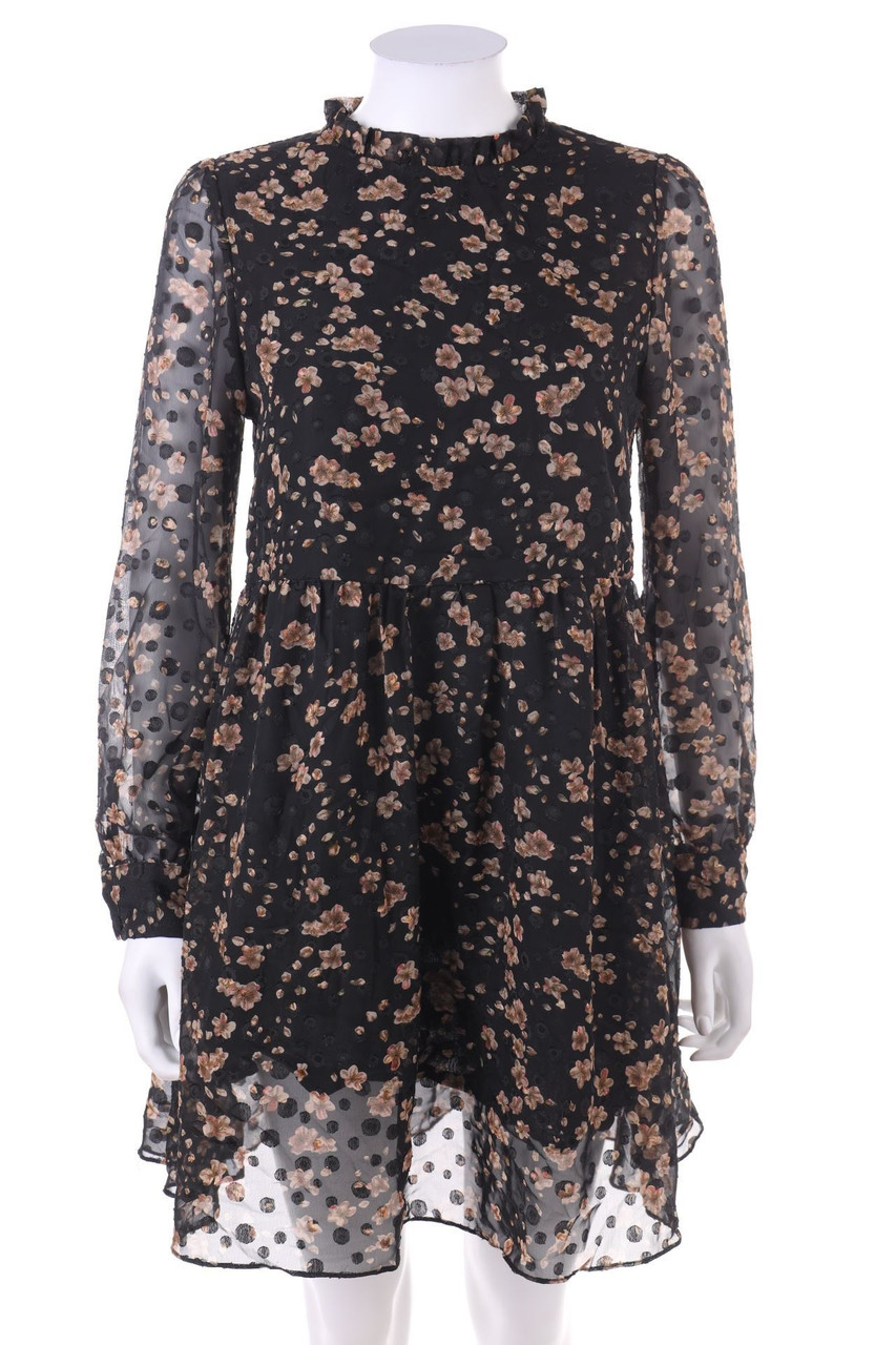 Cerise Blue - Kleid mit floralem Muster - S