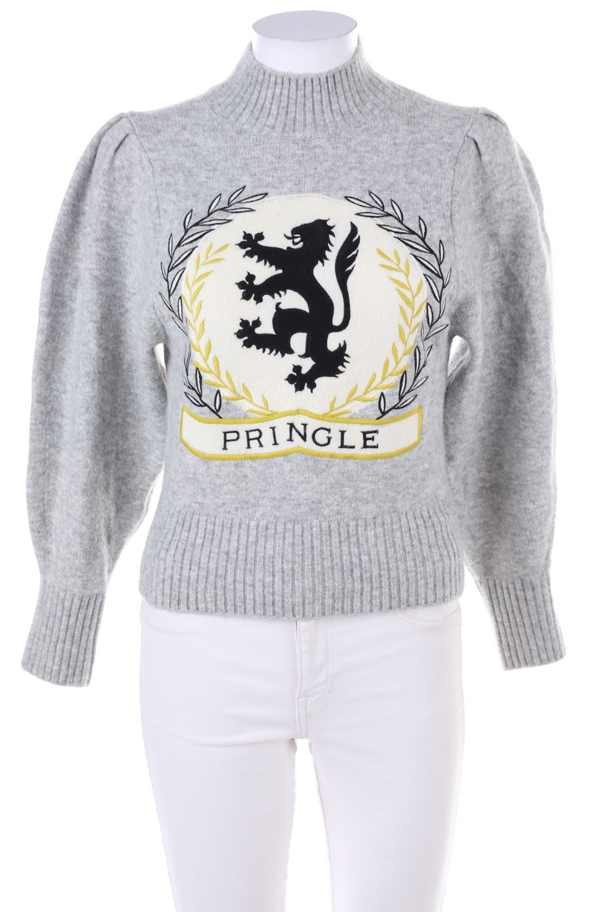Pringle of Scotland x H&M - Strick-Pullover mit Stickereien - XS
