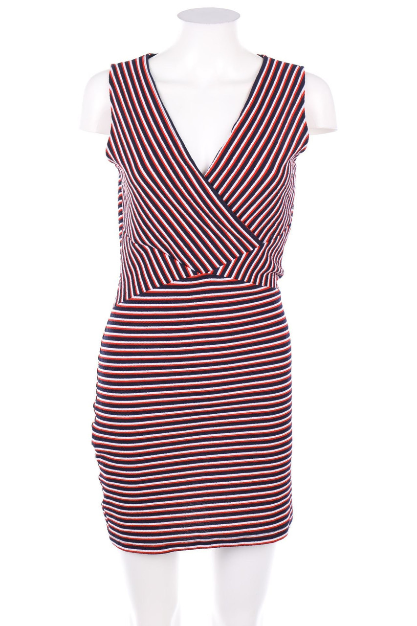 MANGO - Minikleid mit Streifen - M