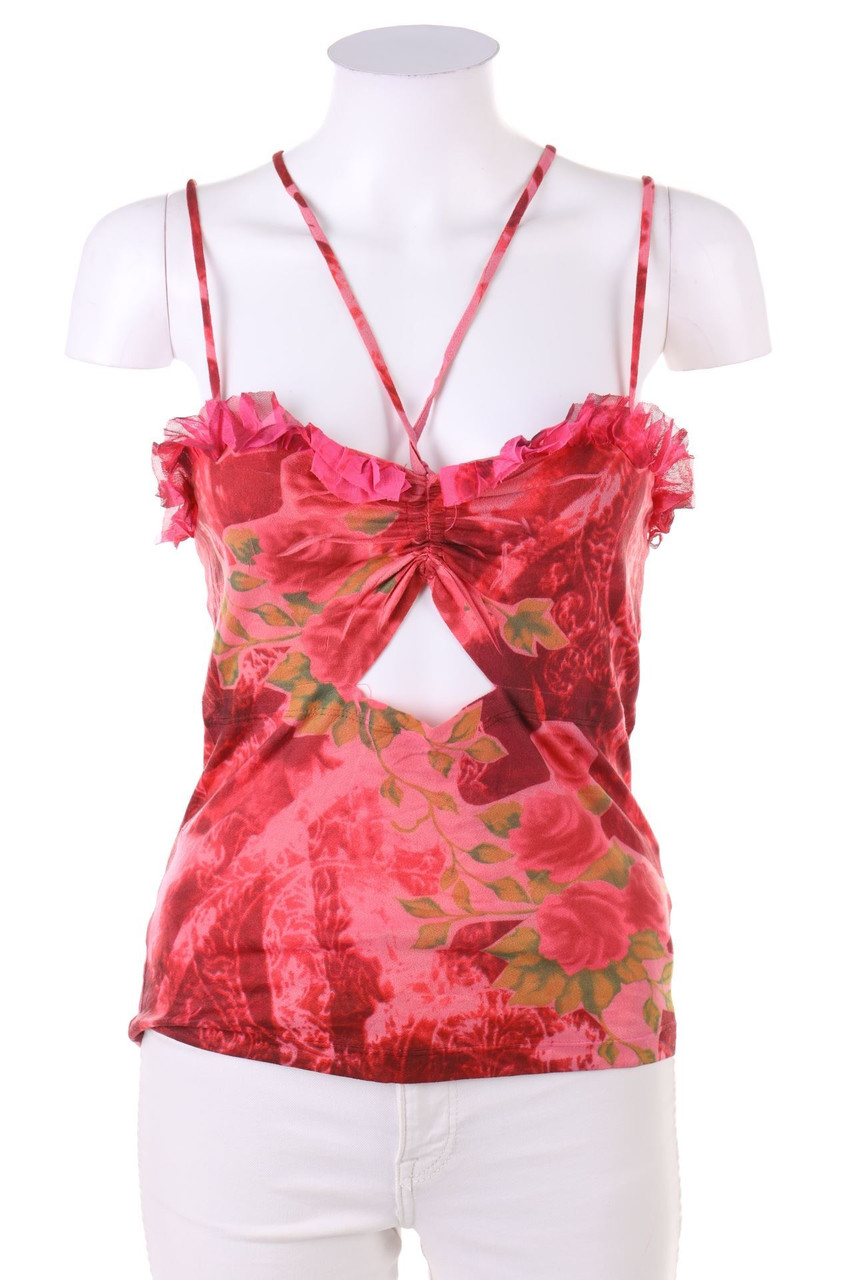 SOHO - Top mit Blumen-Print - D 34