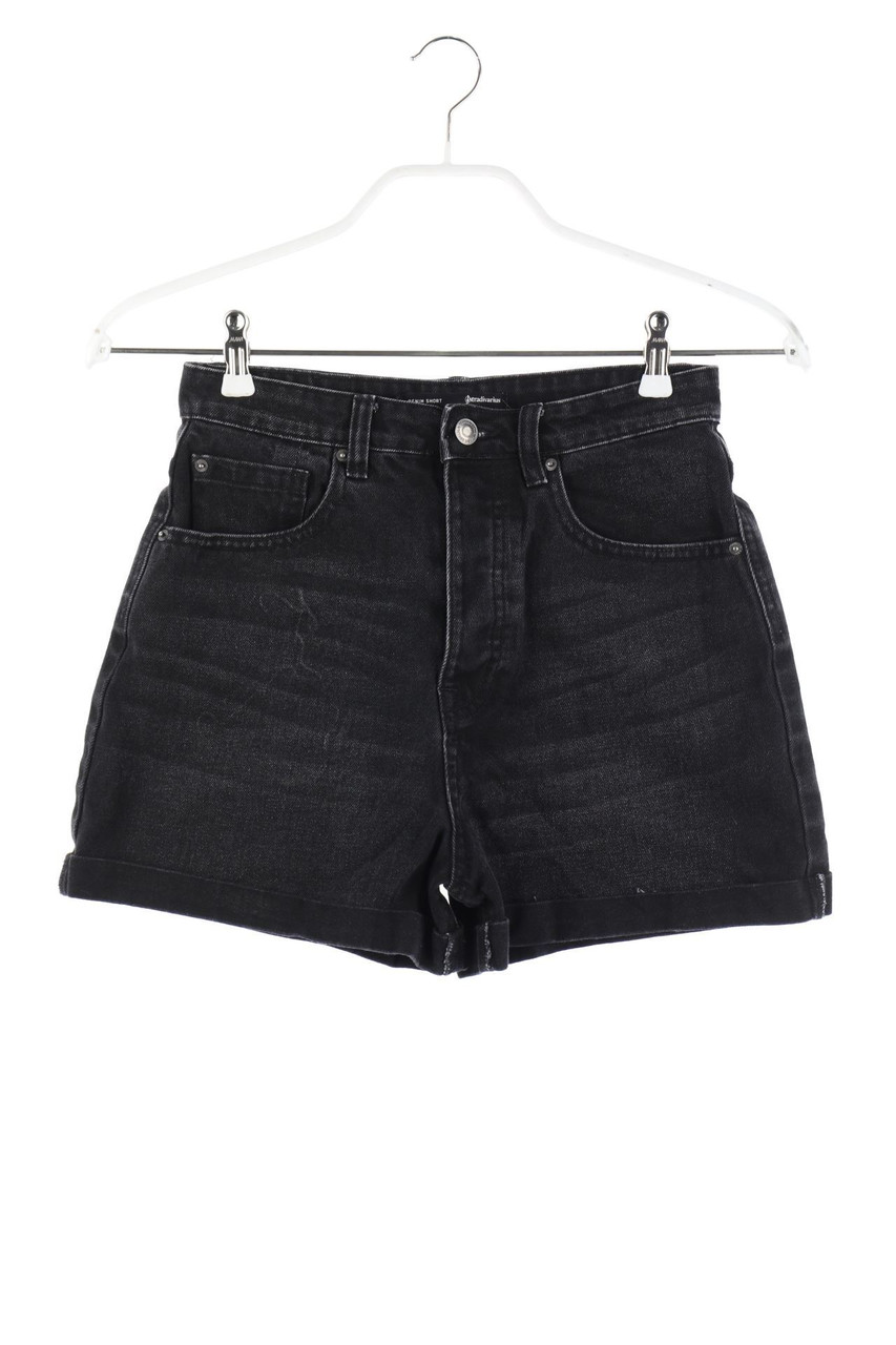 Stradivarius - High Waist-Jeans-Shorts - D 34