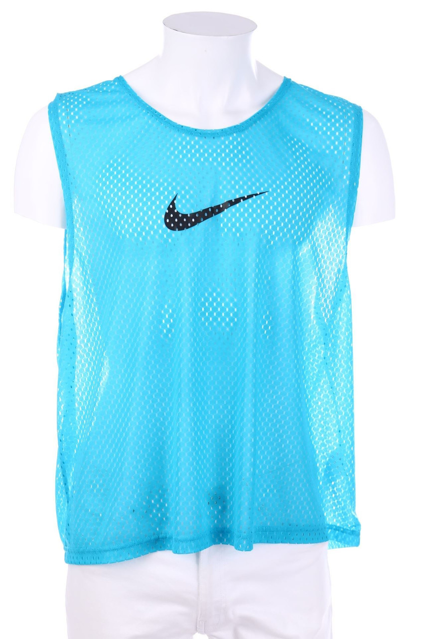 NIKE - Sport-Shirt mit Logo-Print - L