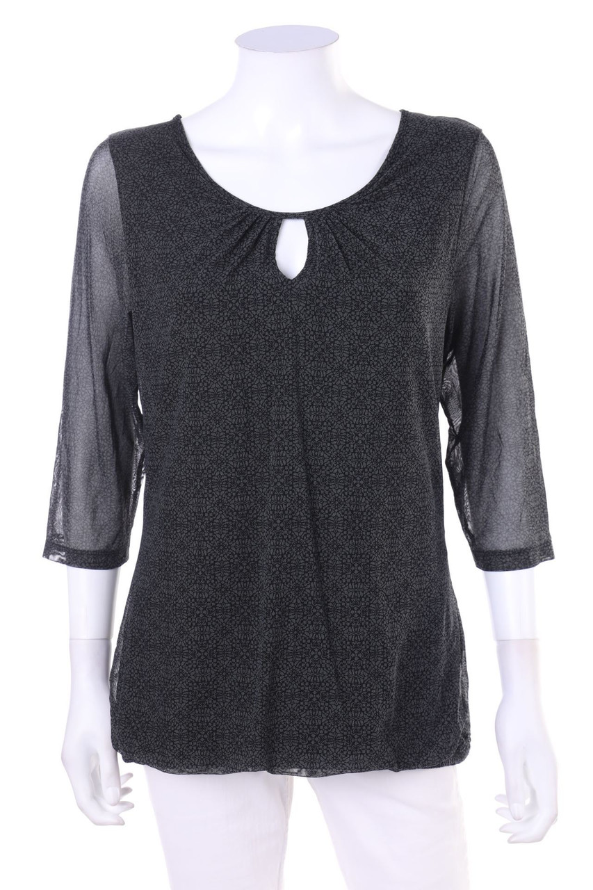 zero - Bluse mit Print - D 42